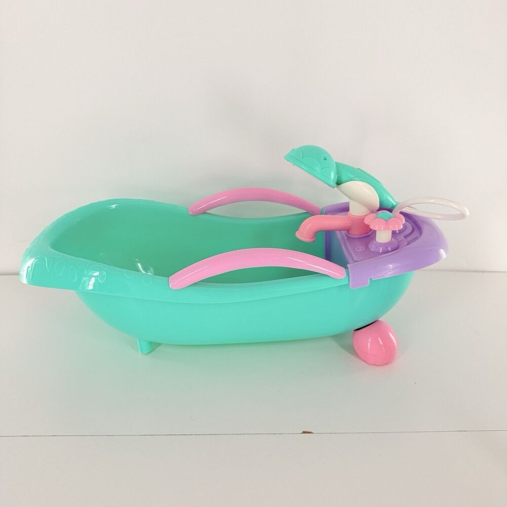 Doll Bathtub 7x18" Shower Works Doll Accessory Toy